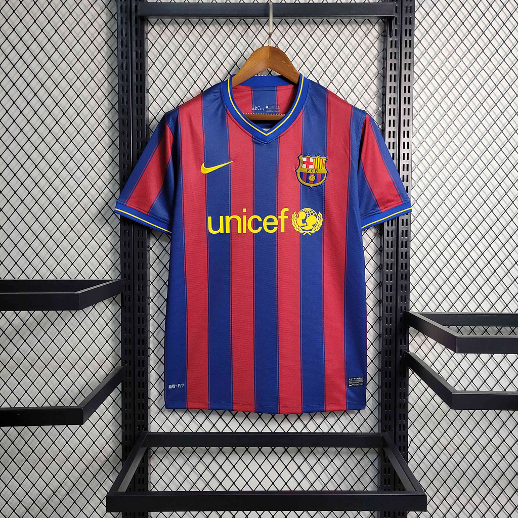 Barcelona Retro 09-10 Home Stadium Jersey